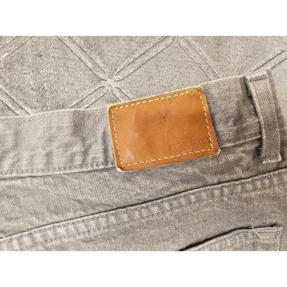 J Crew Jeans Men W36 L32 Grey Denim Jeans 100% Cotton - Picture 7 of 11